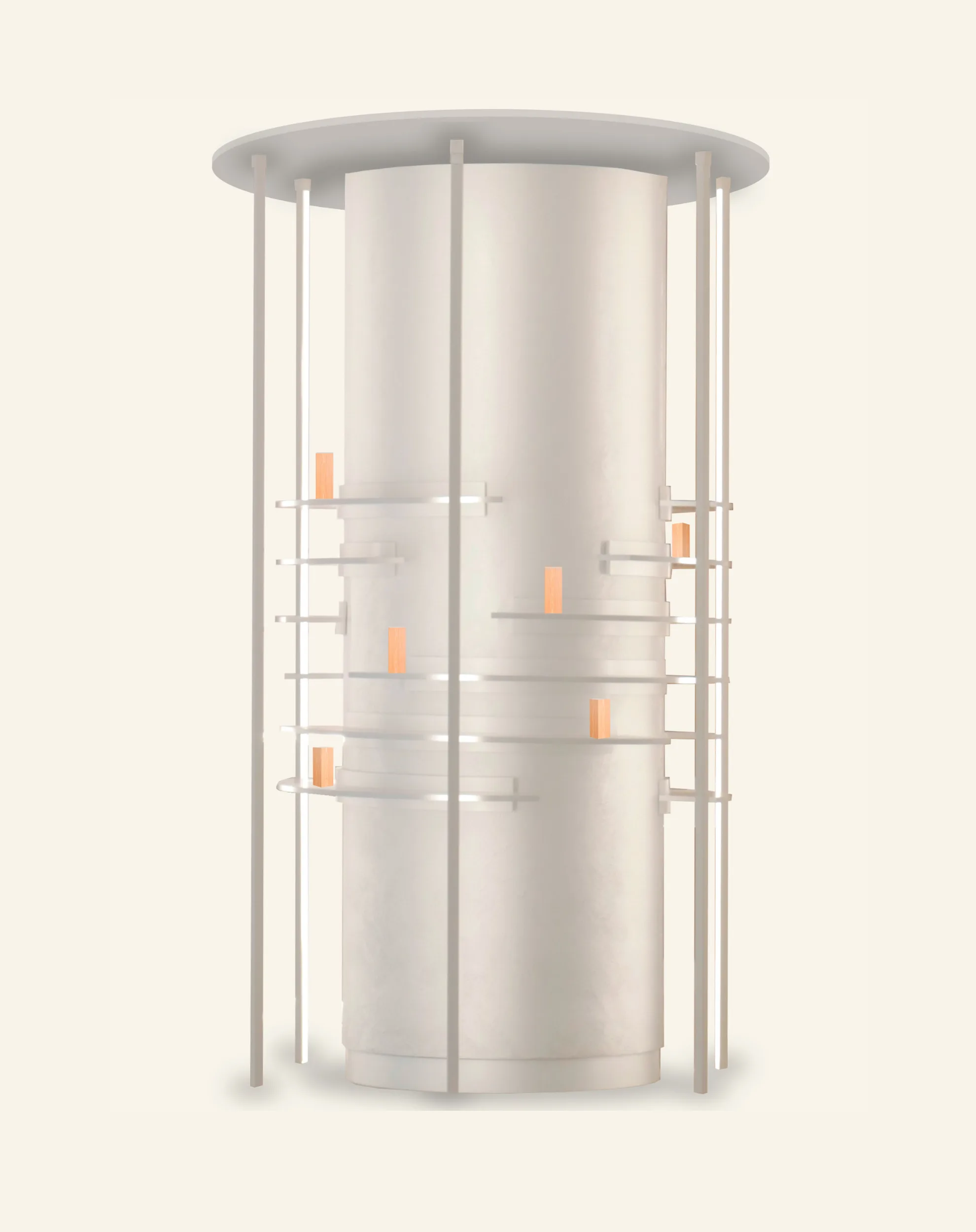 Expositor Totem Blanc - 3