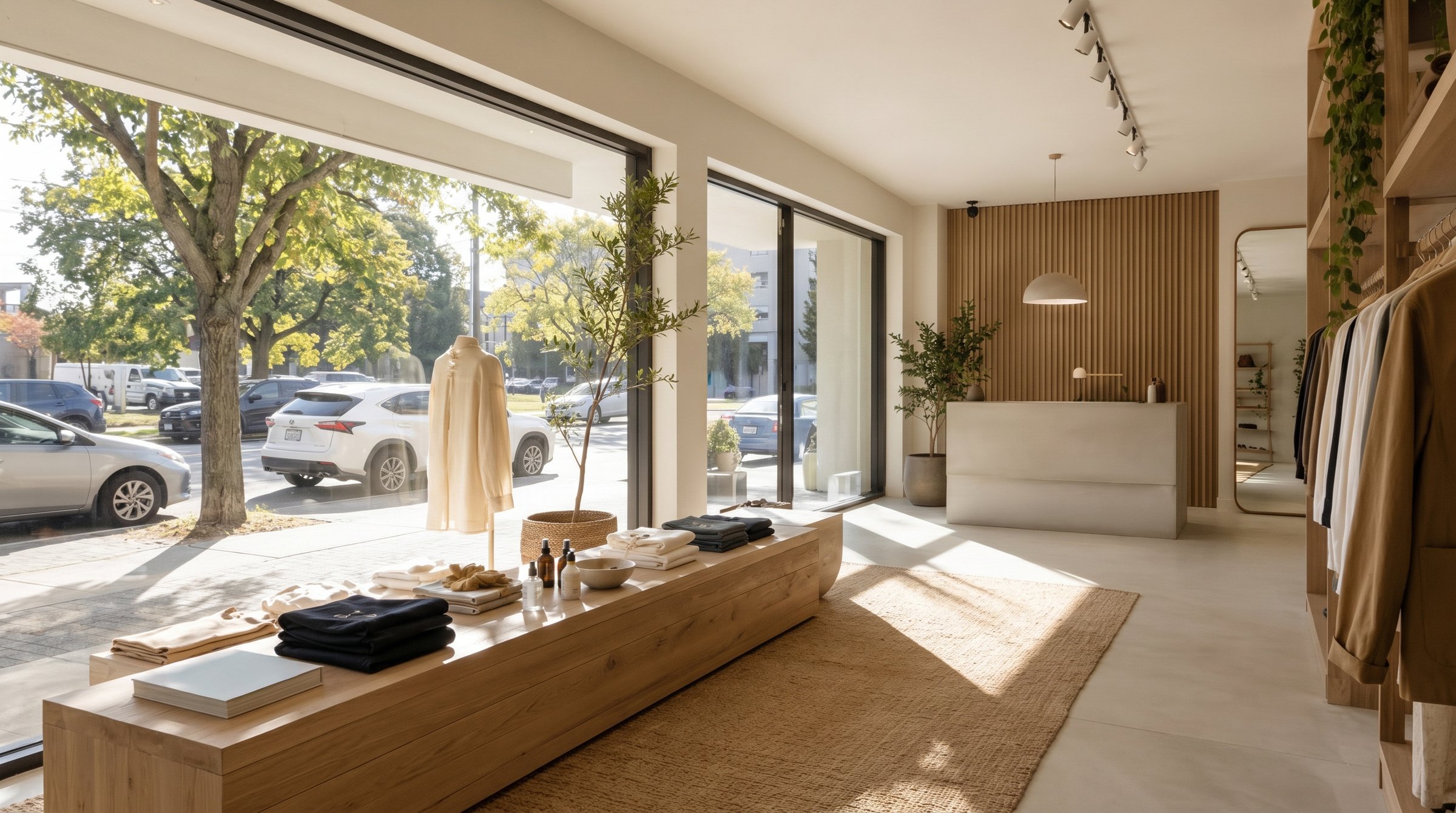 Reforma de boutique Marrón en Barcelona — vvivve